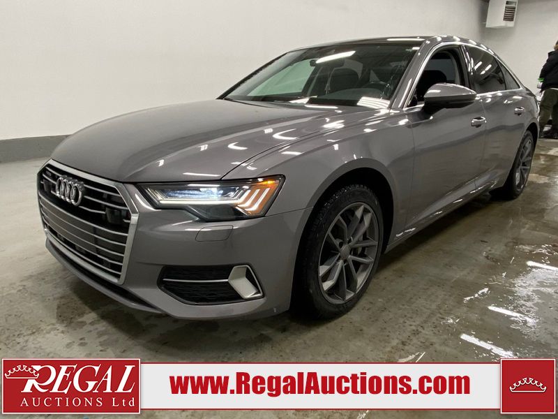 Silver 2019 Audi A6 55 TFSI quattro Progressiv Sedan AWD Sedan
