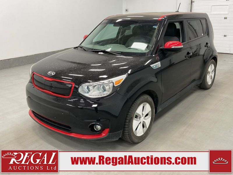 Black 2016 Kia Soul EV Luxury Wagon Automatic