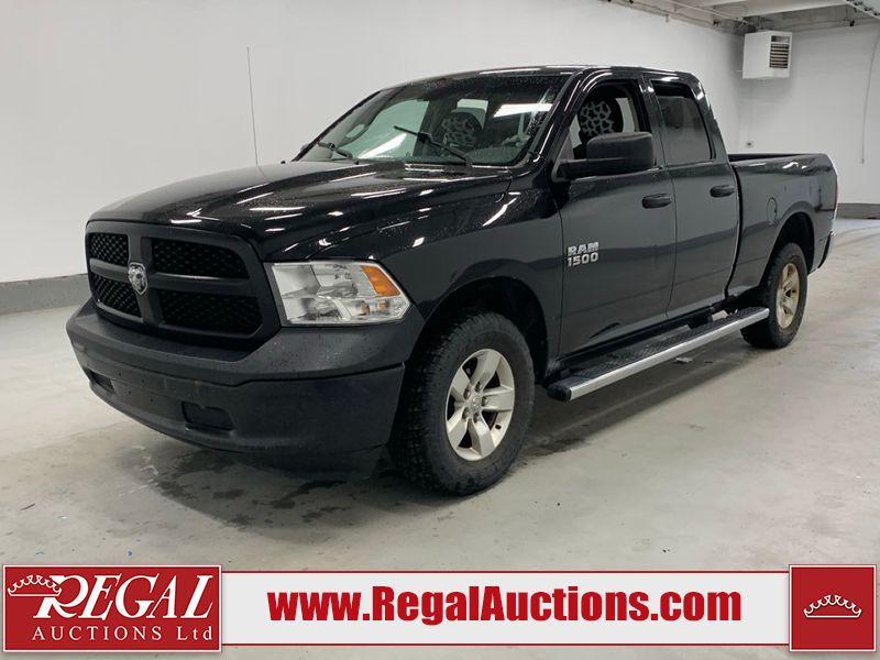 Black 2017 RAM 1500 Pickup Truck Four-Wheel Drive