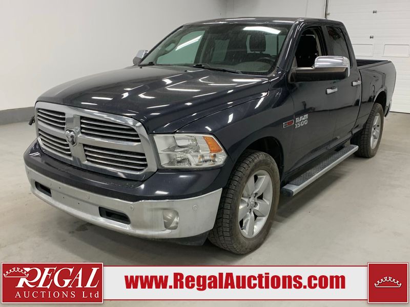Gray 2016 RAM 1500 Pickup Truck Four-Wheel Drive