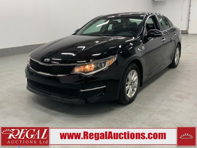 Black 2018 Kia Optima Sedan Front-Wheel Drive