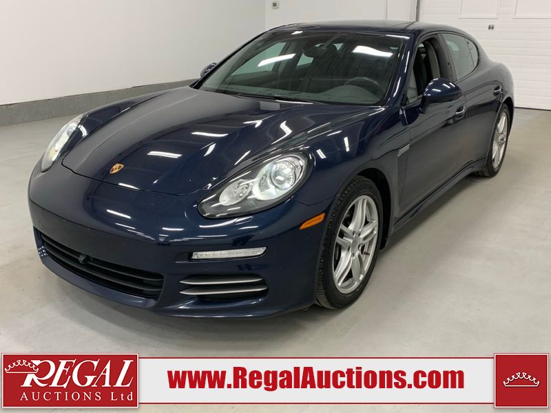 Blue 2015 Porsche Panamera 4 Sedan All-Wheel Drive 7-Speed Automatic Overdrive