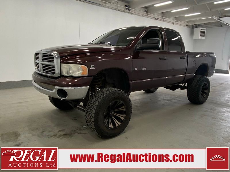 Red (MAROON) 2005 Dodge RAM 2500 Pickup Truck Four-Wheel Drive