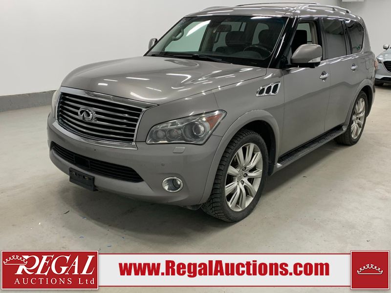 Silver 2012 INFINITI QX56 SUV / Crossover Four-Wheel Drive