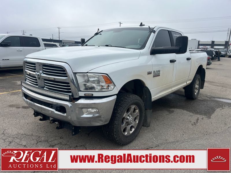 White 2018 RAM 2500 Pickup Truck Four-Wheel Drive