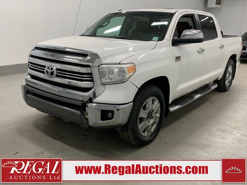 White 2016 Toyota Tundra Pickup Truck Four-Wheel Drive