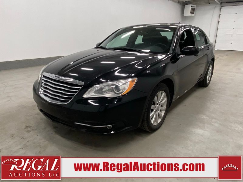Black 2014 Chrysler 200 Sedan Front-Wheel Drive