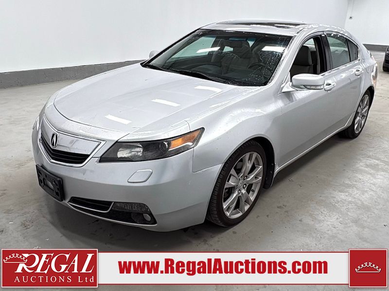 Silver 2013 Acura TL Sedan