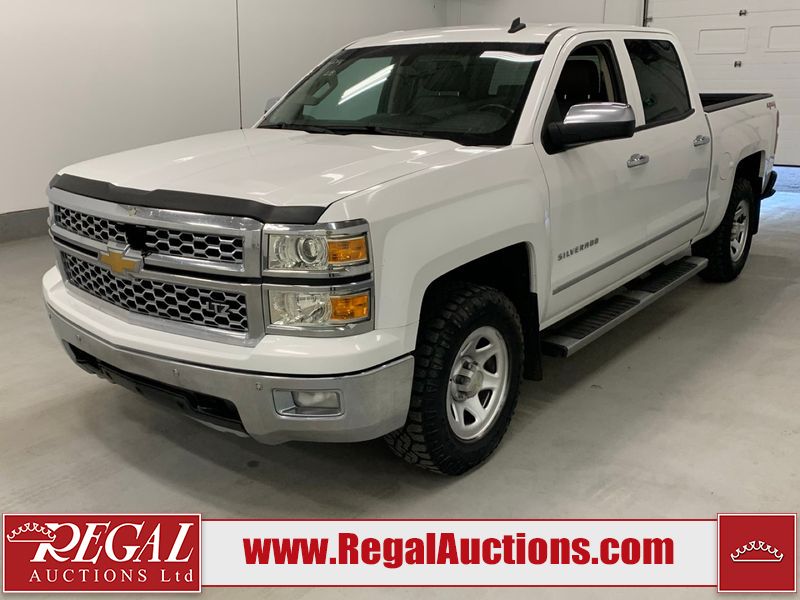 White 2014 Chevrolet Silverado 1500 Pickup Truck Four-Wheel Drive