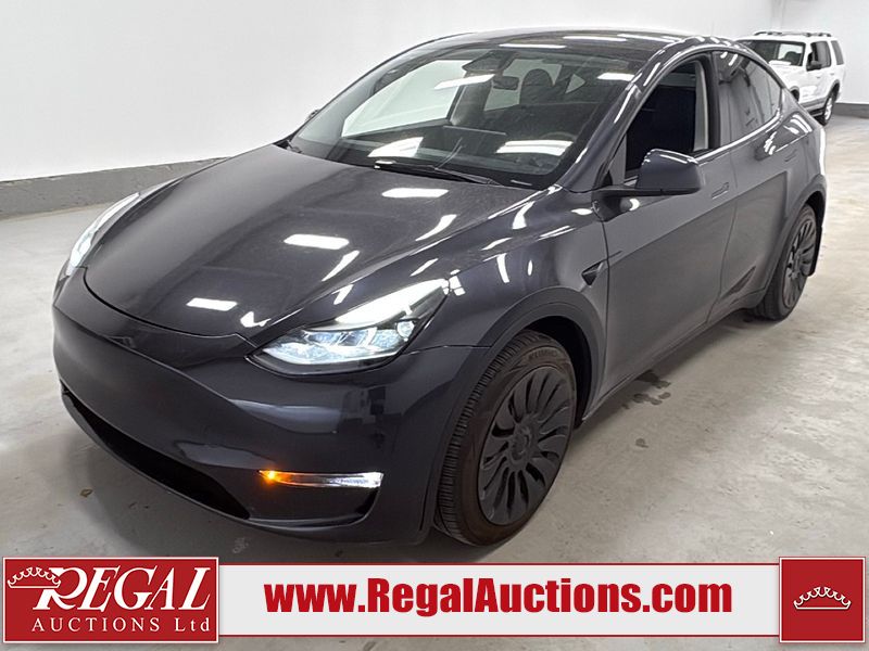 Gray 2024 Tesla Model Y SUV / Crossover All-Wheel Drive
