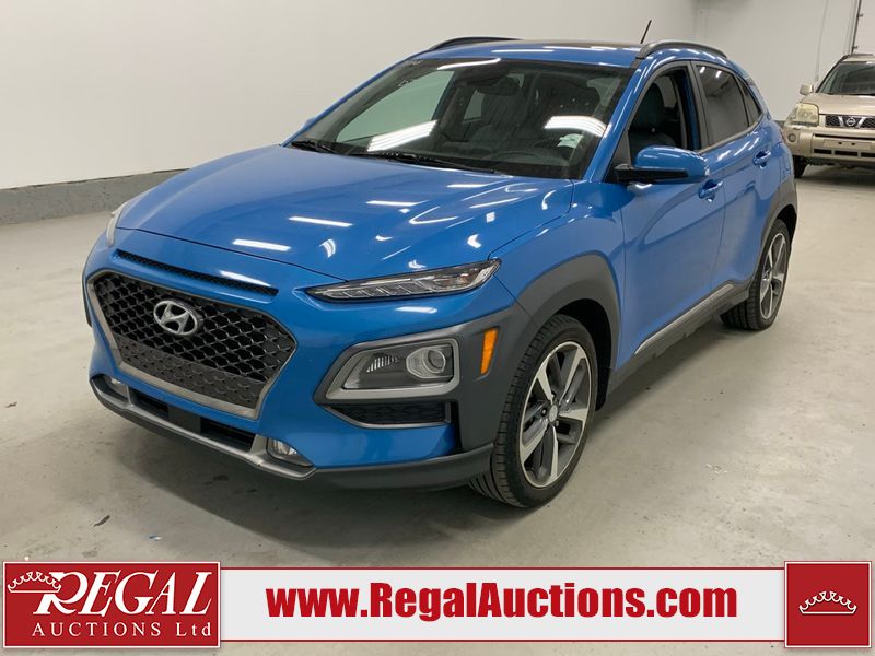 Blue 2018 Hyundai Kona SUV / Crossover All-Wheel Drive