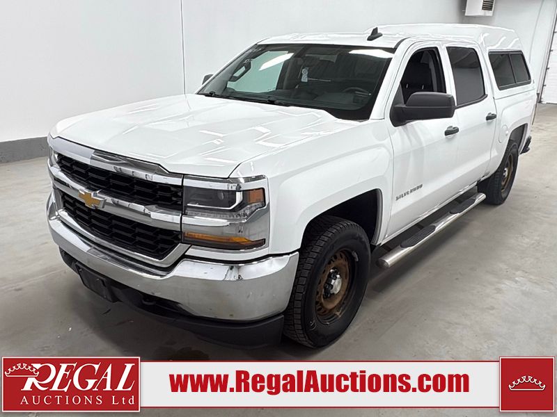 White 2017 Chevrolet Silverado 1500 Pickup Truck Four-Wheel Drive Automatic