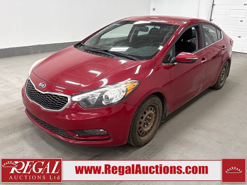 Red 2015 Kia Forte Sedan Front-Wheel Drive