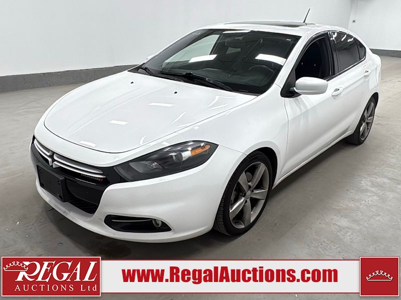 White 2013 Dodge Dart Sedan