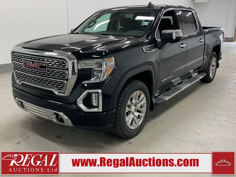 Black 2019 GMC Sierra 1500 Pickup Truck Four-Wheel Drive Automatic