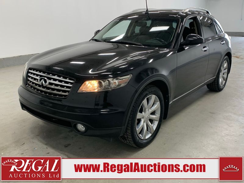 Black 2005 INFINITI FX45 SUV / Crossover All-Wheel Drive