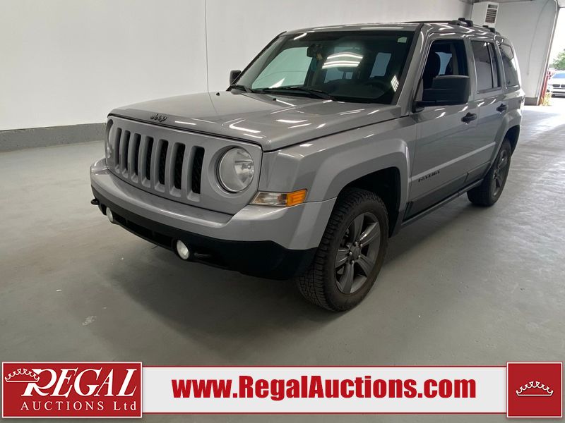 Silver 2017 Jeep Patriot SUV / Crossover Four-Wheel Drive