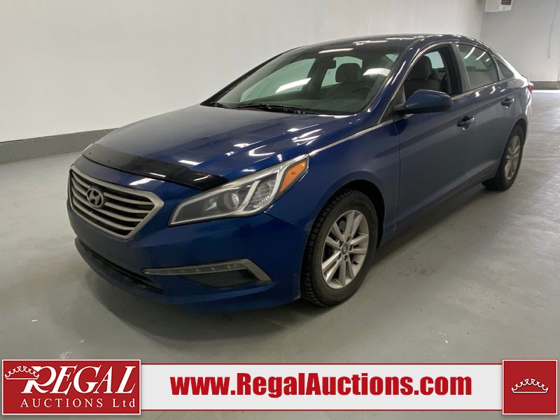 Blue 2015 Hyundai Sonata Sedan