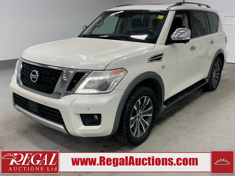 White 2017 Nissan Armada SUV / Crossover Four-Wheel Drive