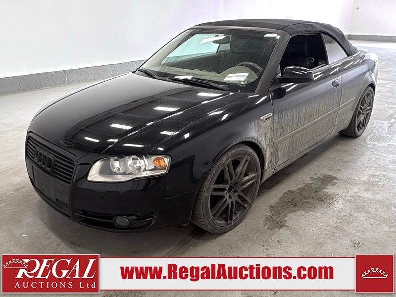 Black 2007 Audi A4 Sedan  