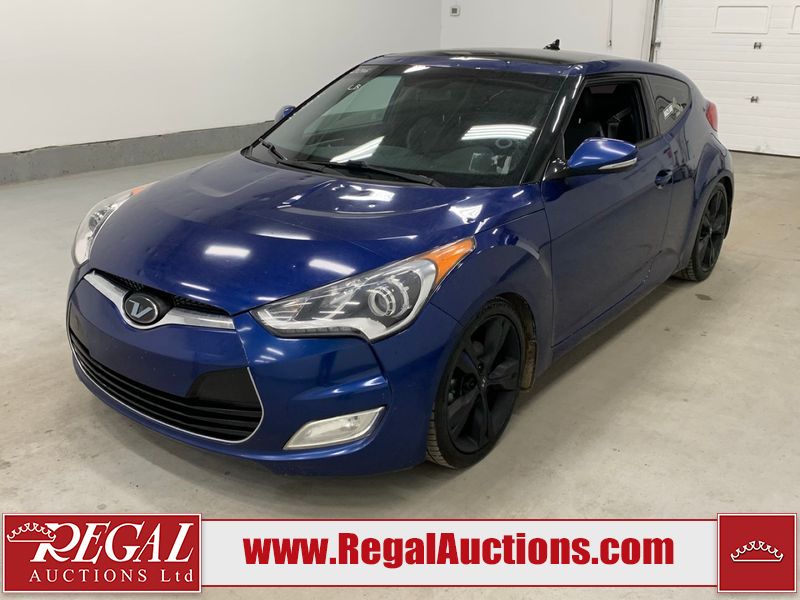 Blue 2016 Hyundai Veloster Coupe