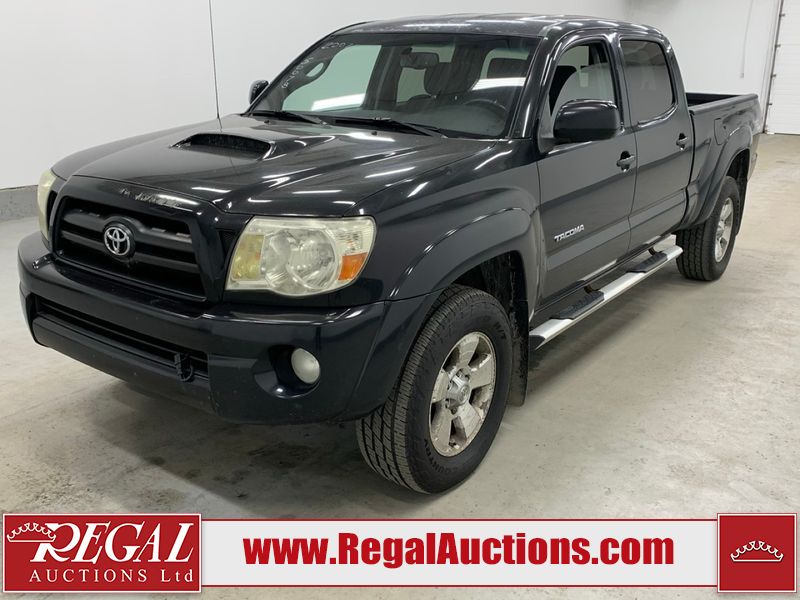 Black 2007 Toyota Tacoma Pickup Truck Four-Wheel Drive