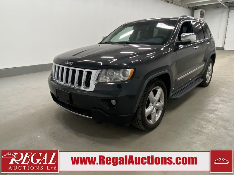 Gray 2011 Jeep Grand Cherokee SUV / Crossover Four-Wheel Drive 5-Speed Automatic