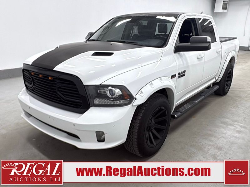 White 2018 RAM 1500 Pickup Truck