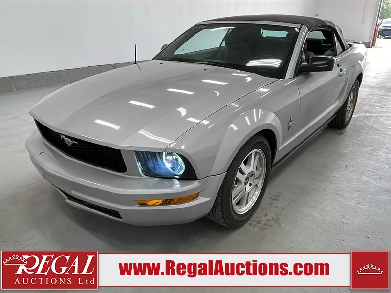 Silver 2008 Ford Mustang Coupe