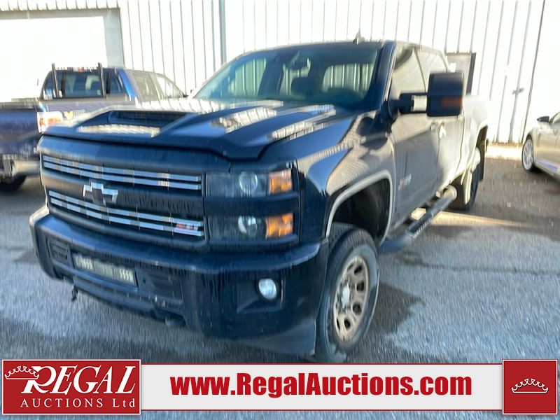 Black 2018 Chevrolet Silverado 2500HD Pickup Truck Four-Wheel Drive