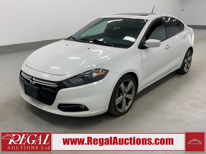 White 2013 Dodge Dart Sedan