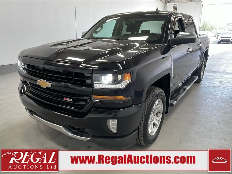 Black 2017 Chevrolet Silverado 1500 Pickup Truck Four-Wheel Drive