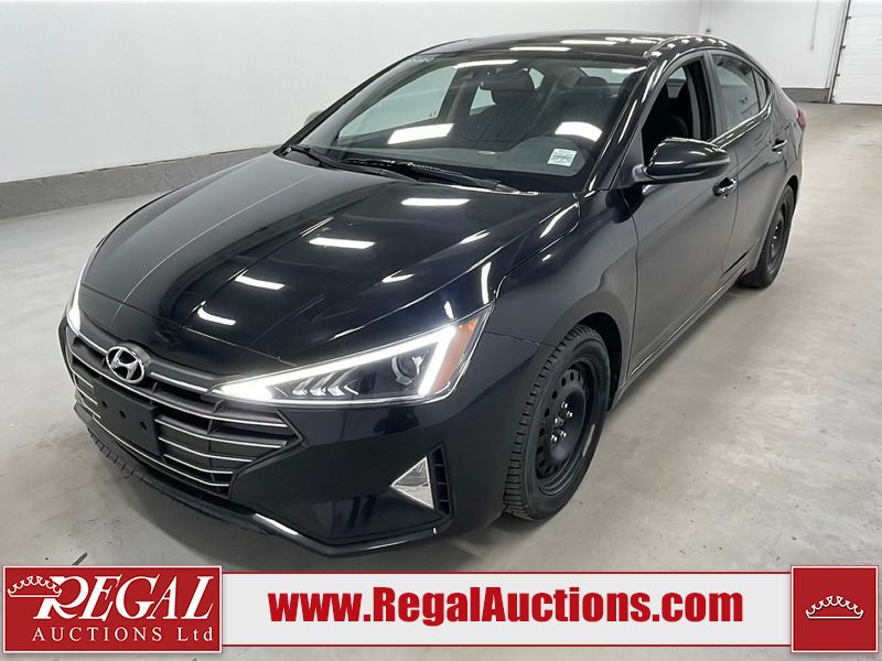 Black 2020 Hyundai Elantra Sedan All-Wheel Drive 