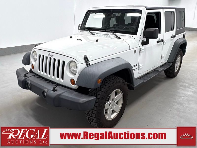 White 2012 Jeep Wrangler SUV / Crossover Four-Wheel Drive Automatic