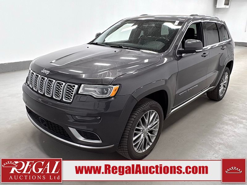 Gray 2017 Jeep Grand Cherokee SUV / Crossover Four-Wheel Drive