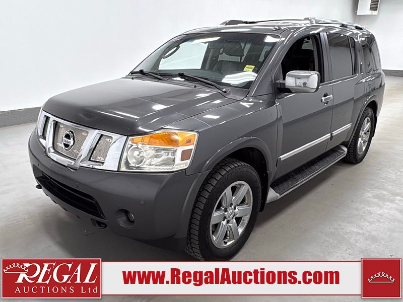 Gray 2010 Nissan Armada SUV / Crossover Four-Wheel Drive