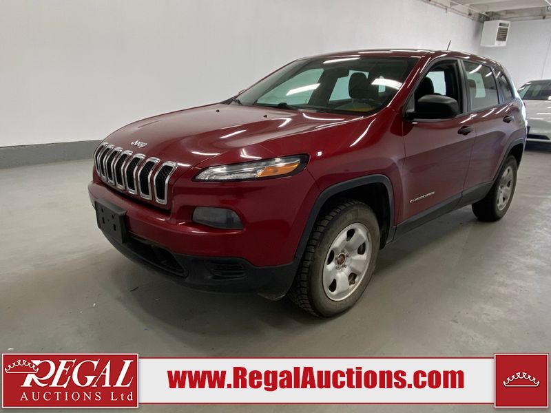 Red 2015 Jeep Cherokee SUV / Crossover Four-Wheel Drive