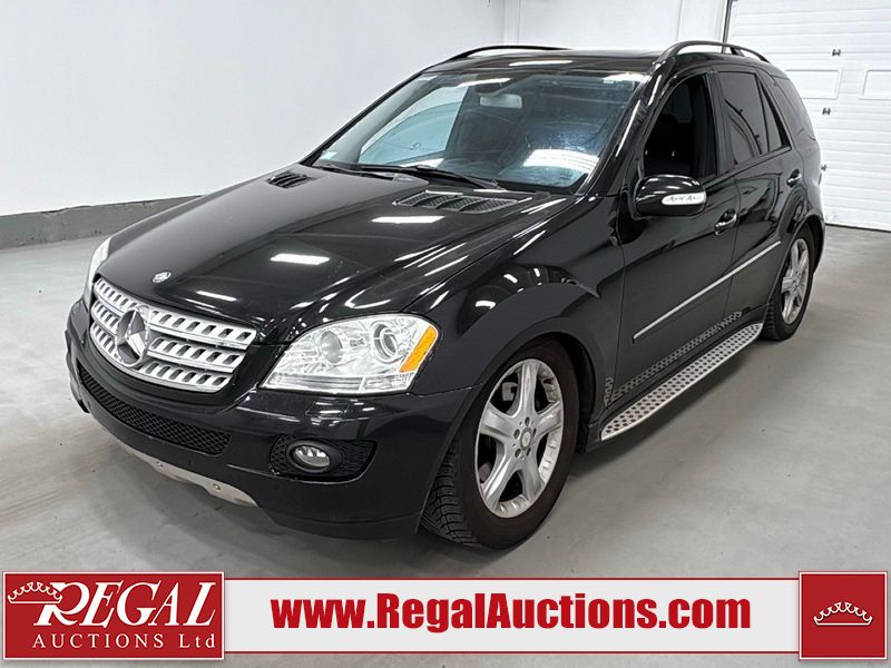 Black 2008 Mercedes-Benz M-Class SUV / Crossover All-Wheel Drive