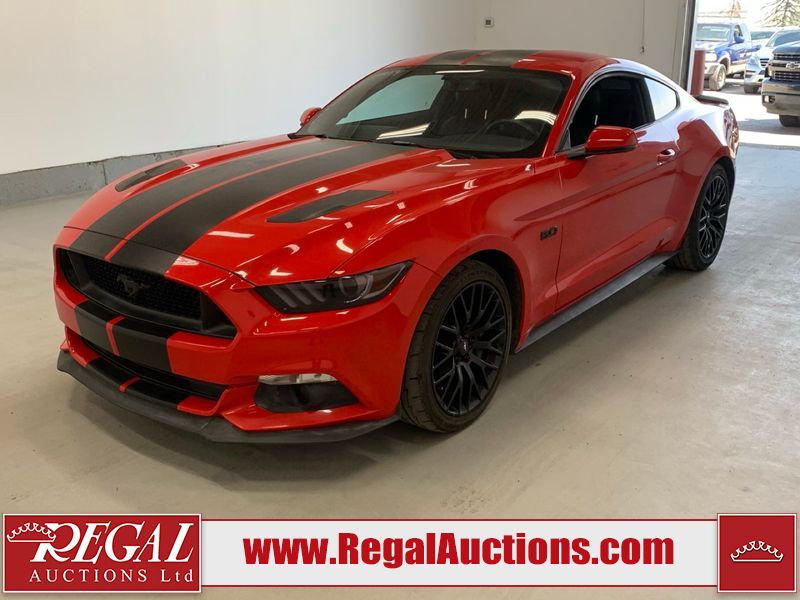 Red 2017 Ford Mustang Coupe Rear-Wheel Drive Manual