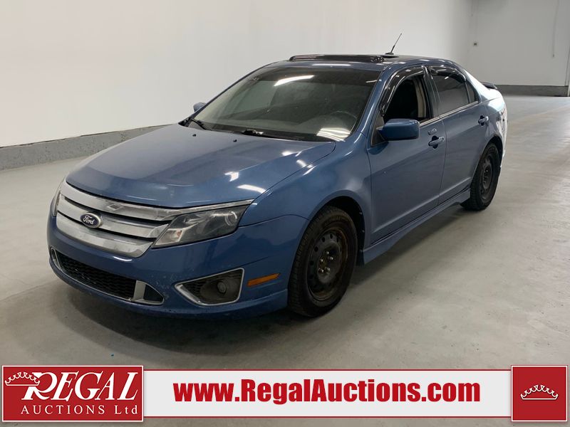 Blue 2010 Ford Fusion Sedan All-Wheel Drive Automatic