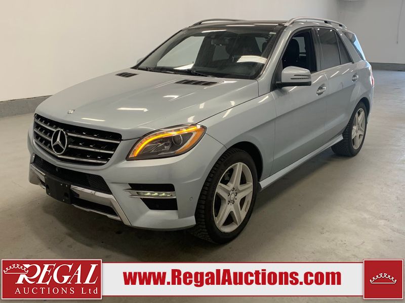 Blue 2014 Mercedes-Benz M-Class SUV / Crossover All-Wheel Drive