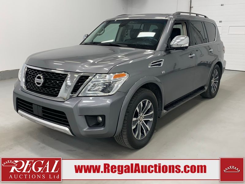 Gray 2017 Nissan Armada SUV / Crossover Four-Wheel Drive