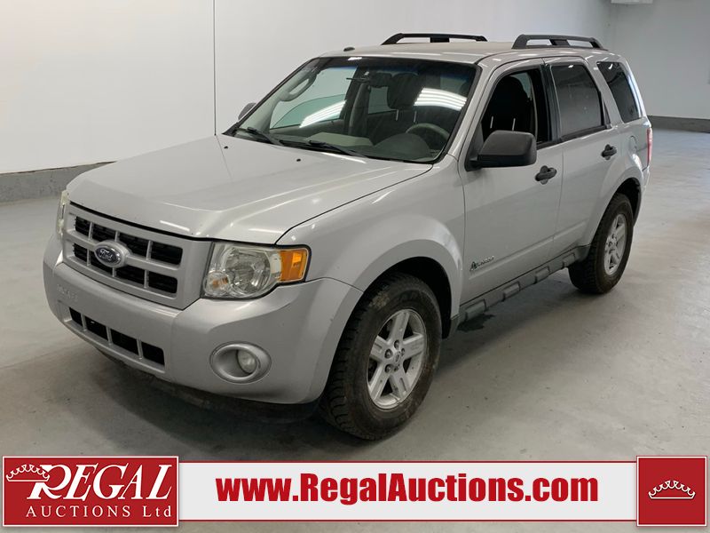 Silver 2009 Ford Escape Hybrid SUV / Crossover