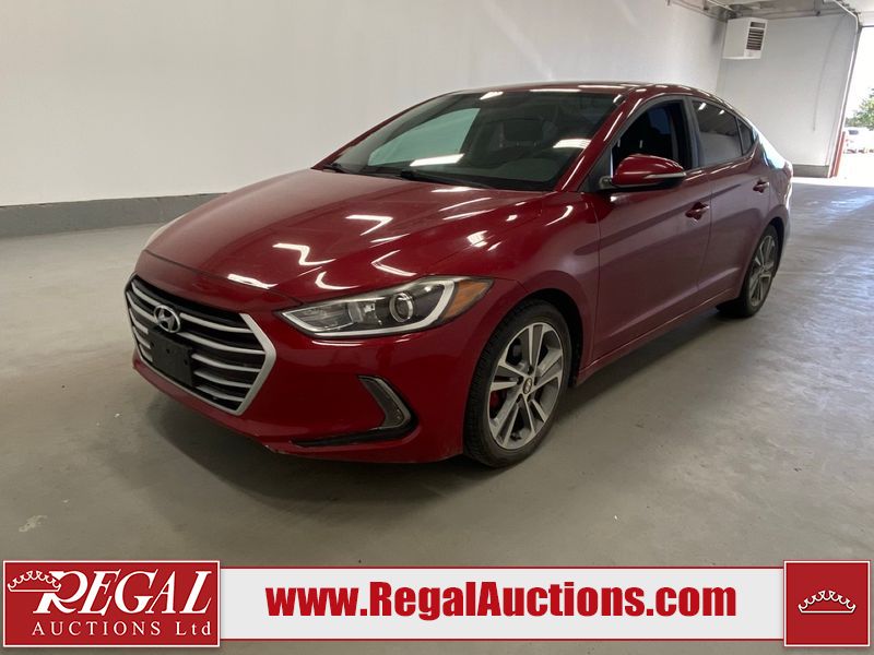 Red 2017 Hyundai Elantra Sedan  