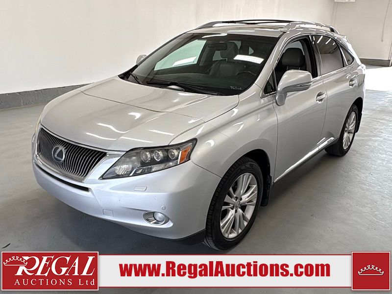Silver 2011 Lexus RX Hybrid SUV / Crossover All-Wheel Drive