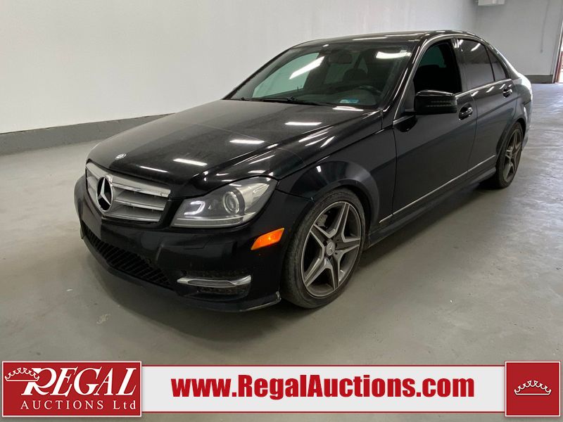 Black 2013 Mercedes-Benz C-Class Sedan