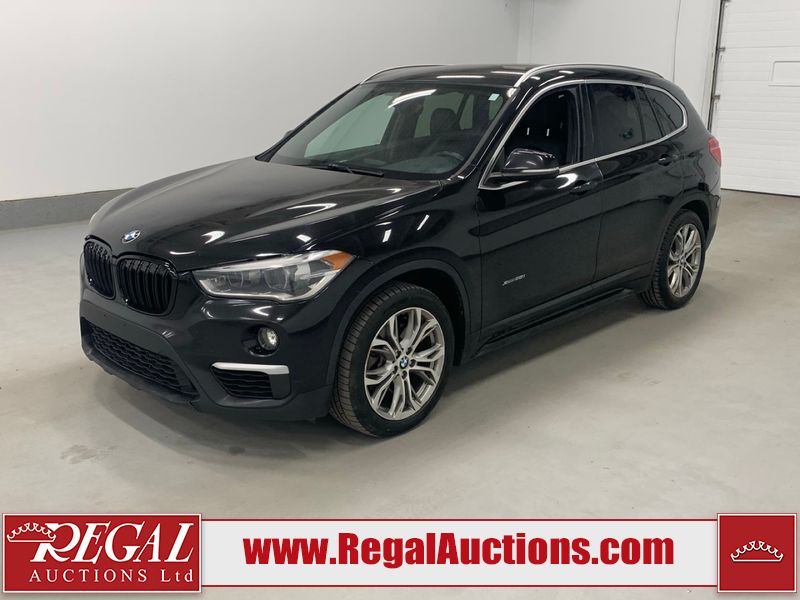 Black 2016 BMW X1 SUV / Crossover All-Wheel Drive