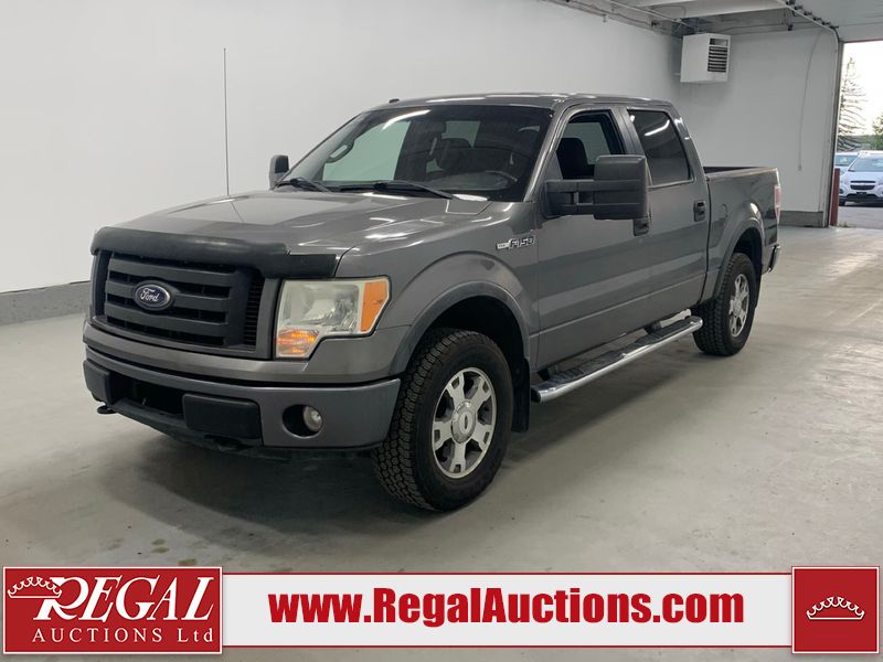 Gray 2010 Ford F-150 Pickup Truck Four-Wheel Drive
