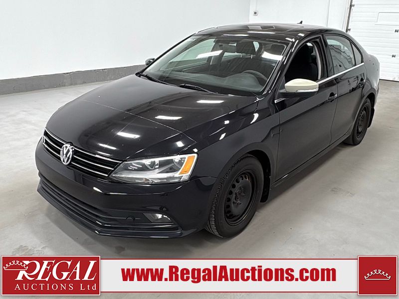Black 2015 Volkswagen Jetta Sedan