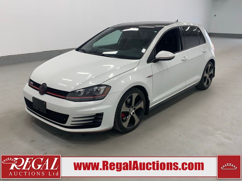 White 2015 Volkswagen Golf GTI Hatchback
